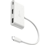 j5create JCA379EW - USB-C Registered to HDMI Trademark USB Trademark Type-A with Power Delivery ( JCA379EW N ) aksesuārs portatīvajiem datoriem