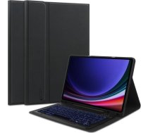 Tech-Protect SC Pen + Keyboard Case with Keyboard for Samsung Galaxy Tab S9 FE+ 12.4" X610 / X616B - Black ( 9319456606324 24350-0 9319456606324 [24126118] ) planšetdatora soma