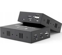 Przelacznik Techly Extender KVM HDMI/USB 1080p60Hz do 100m po skretce Kat6 IDATA HDMI-KVM4 (8059018369588) ( JOINEDIT70740705 )