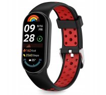 Pasek Tech-Protect IconBand Air Xiaomi Smart Band 8 / 9 / 10 / NFC Black/red THP4323 (5906302331369) ( JOINEDIT76422781 )