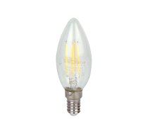 LED spuldze E14 6W 2700K 720lm 220-240V FILAMENT C35 CANDLE LED line LITE ( 202207 ) apgaismes ķermenis