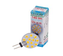 Spuldze LED G4 12V AC/DC 2W silti balta LEDOM ( 243929 ) apgaismes ķermenis