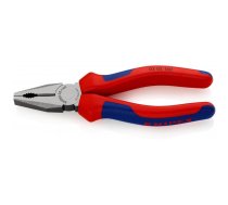 KNIPEX 03 02 160 kombinetas knaibles ar daudzkomponentu rokturiem melnas atramentetas 160 mm ( KNIP/0302160 )