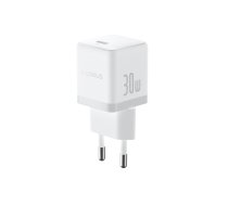 Sienas atrais ladetajs Palm 30W USB-C QC3.0 PD3.0 ar USB-C kabeli 1 m balts ( P10111605213 01 ) iekārtas lādētājs