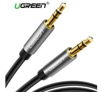 UGREEN AV119 audio kabelis AUX 1 5 m melns ( 6957303817344 10734 AV119 UGR553 UGREEN/10734 ) USB kabelis