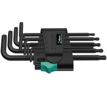Wera 967/9 TX 1 L-Key Set BlackLaser ( 05024242001 0001-00018-65852 4013288104946 WER/024242 )