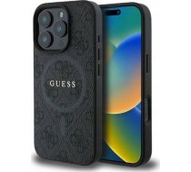 Guess Ring Classic Logo do iPhone 16 Pro czarny ( GUHMP16LG4GFRK 13926122 3666339327224 57983122220 ) maciņš apvalks mobilajam telefonam