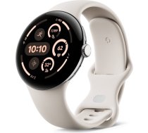 Google Pixel Watch 3 (45mm) WiFi porcelain ( GA05736 DE ) Viedais pulkstenis smartwatch