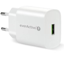 PHONE CHARGER 1X USB 18 W QC 3.0 WHITE ( SC 250Q ) iekārtas lādētājs