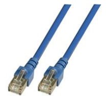 EFB RJ45 Patchkabel SF/UTP Cat.5e PVC CCA 1m blau ( K5459.1 ) tīkla kabelis
