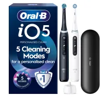 Oral B - iO5 Electric Toothbrush - Black White - 2-Pack 8006530068130 (8006530068130) ( JOINEDIT86441237 )
