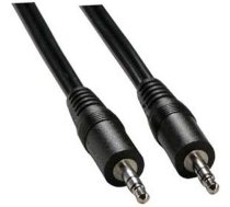 Kabel Jack 3.5mm - Jack 3.5mm 1.5m czarny 1049510 (8590274491472) ( JOINEDIT85171285 ) kabelis video audio