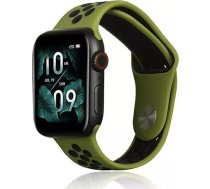 Beline pasek Apple Watch Sport Silicone 42444549mm zielono-czarny greenblack ( 5904422919924 12624450 )