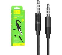 Kabel Jack 3.5mm - Jack 3.5mm 1 m czarny (34251) 34251 (6973224874266) ( JOINEDIT67650146 ) kabelis video audio