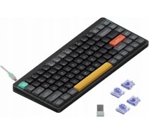 Klawiatura Nuphy - Air75 V2 Wireless Mechanical Keyboard - Bezprzewodowa Klawiatura Mechaniczna Slim Basalt Black Wisteria 15395520 (6976604912800) ( JOINEDIT76229011 ) klaviatūra