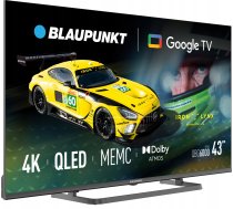 Blaupunkt QLED TV 43QBG6000S 43 Smart TV Google TV Black ( 43QBG6000S 37439 ) LED Televizors