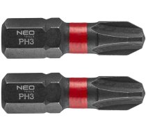 Neo Tools Bity uderzeniowe PH3 x 25 mm 2 sztuk 15649082 (5906692007073) ( JOINEDIT80606445 )
