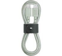 Native Union Belt Cable USB-C to Lightning 1 2m Sage ( BELT CL GRN 2 NP ) kabelis vads