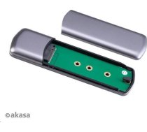 Akasa Portable M.2 SATA/NVMe SSD auf USB-C 3.2 Gen 2 ( AK ENU3M2 05 ) Datora korpuss