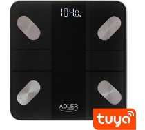 Adler Smart Bathroom Scale AD 8186b Maximum weight (capacity) 180 kg Accuracy 100 g Body Mass Index (BMI) measuring Black 59055759 ( AD 8186b 13836771 ) Svari