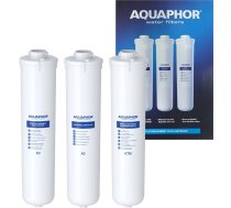 Aquaphor Aquaphor Morion Duzy serwis - Komplet 3 wkladow do filtra Morion [K2 K5 K7M] ( 4744131015200 13858285 ) aksesuārs datorkorpusiem