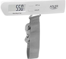 Adler Travel Luggage Scale AD 8191 Maximum weight (capacity) 50 kg Accuracy 10 g Grey 5905575903785 ( AD 8191 ) Svari