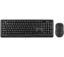 Klawiatura + mysz A4Tech A4tech Bezprzewodowy zestaw klawiatury i myszy FG1012S CZ/SK czarny FG1012S-BK (4711421968928) ( JOINEDIT73031775 )