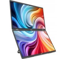 Monitor mobilny dual IPS 19 cali PD193QEbmiuux FHD 16:9 MAT 4MS 250NIT 100MLN:1 HDMI 2xUSB-C SPEAKERS 2.33KG ( UM.XP3EE.E01 UM.XP3EE.E01?PCC ) monitors
