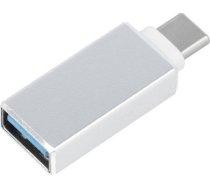 OEM Adapter OTG USB A 3.0 (zenski) do Typ C (meski) bialy 14057376 (5903396106590) ( JOINEDIT63897886 )