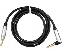 Kabel OEM Jack 3.5mm - Jack 3.5mm 1 m czarny 14069900 (5901737419484) ( JOINEDIT66699896 ) kabelis video audio