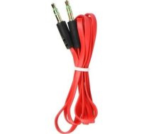 Kabel OEM Jack 3.5mm - Jack 3.5mm 1 m czerwony 14069901 (5901737409331) ( JOINEDIT63900324 ) kabelis video audio