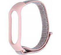 OEM Pasek nylonowy do XIAOMI Mi Band 5 / 6 / 7 rozowa (07) 14078823 (5903396176296) ( JOINEDIT63900587 )