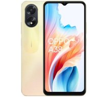 Oppo A38 Dual Sim 4GB RAM 128GB – Spožs zelta krāsā