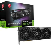 MSI NVIDIA GeForce RTX 4080 SUPER 16GB GDDR6X grafiskā karte – RTX4080SUPGAMXSLIM16G