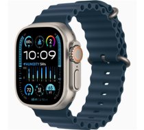 Apple Watch Ultra 2 LTE 49 mm titāna korpuss ar okeāna aproci – Zils