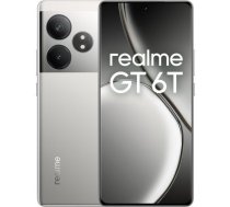 Realme GT 6T 5G Dual Sim 8GB RAM 256GB – Sudraba krāsā