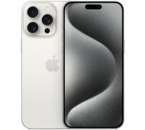 Apple iPhone 15 Pro Max 256 GB – Balta, titāna krāsā