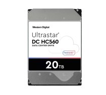 WESTERN DIGITAL ULTRASTAR HDD 20TB 3,5” SATA 512MB