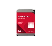 Western Digital Red Pro cietais disks 24TB 3,5″ SATA 512MB