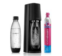 SodaStream Soda Maker Terra black + 2 pudeles