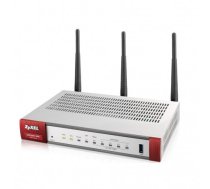 Zyxel USG20W-VPN-EU0101F VPN bezvadu maršrutētājs Gigabit Ethernet Dual-band (2,4GHz / 5GHz) – pelēki sarkans