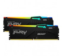 Kingston FURY Beast RGB Black RAM 64GB (2x32GB) DDR5 5600MHz CL36