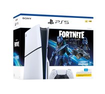 Sony PlayStation 5 Slim Disc Edition 1TB – balts + Fortnite Cobalt Star komplekts