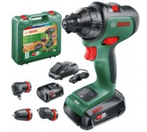 Bosch (06039B5008) AdvancedDrill 18V 1350RPM 2x 2,5ah + 3 piederumi