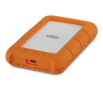 LaCie izturīgs ārējais cietais disks 5TB, 2,5″, USB-C – oranžs