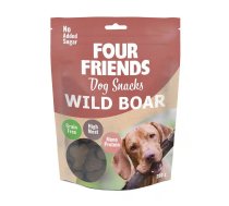 Four Friends Dog Snacks Wild Boar gardums suņiem - Mežacūkas, 200 g