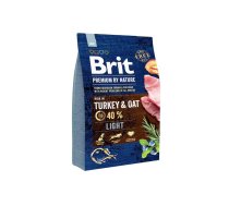 Brit Premium By Nature Light sausā barība suņiem Tītars, 3 kg