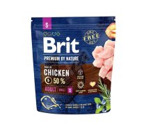 Brit Premium By Nature Adult S sausā barība suņiem Vista, 1 kg