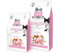 Brit Care Cat GF Sterilized Sensitive barība kaķiem, 2 kg