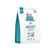 Brit Care Grain-free Adult Salmon bezgraudu sausā barība suņiem Lasis, 3 kg